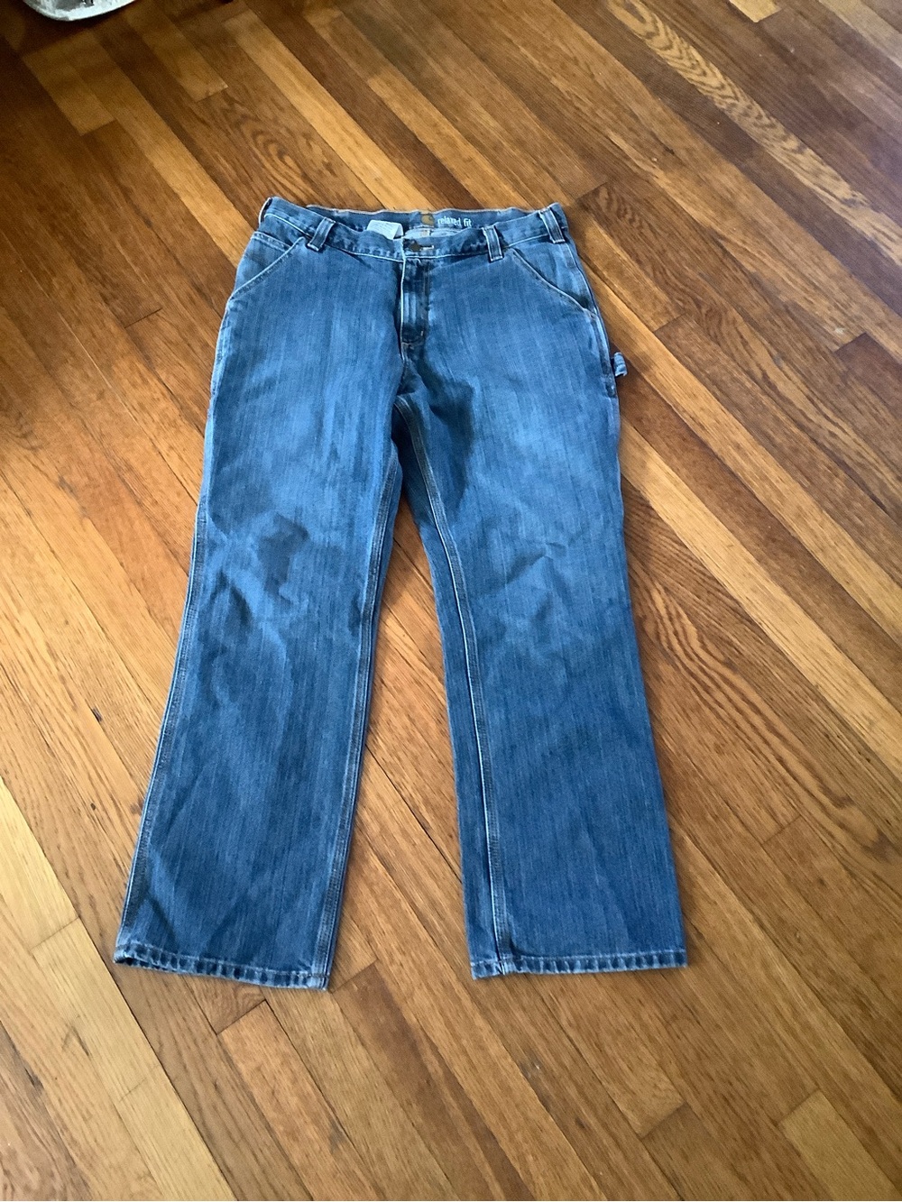Carhartt Relaxed Fit Men's Jeans - Medium Blue